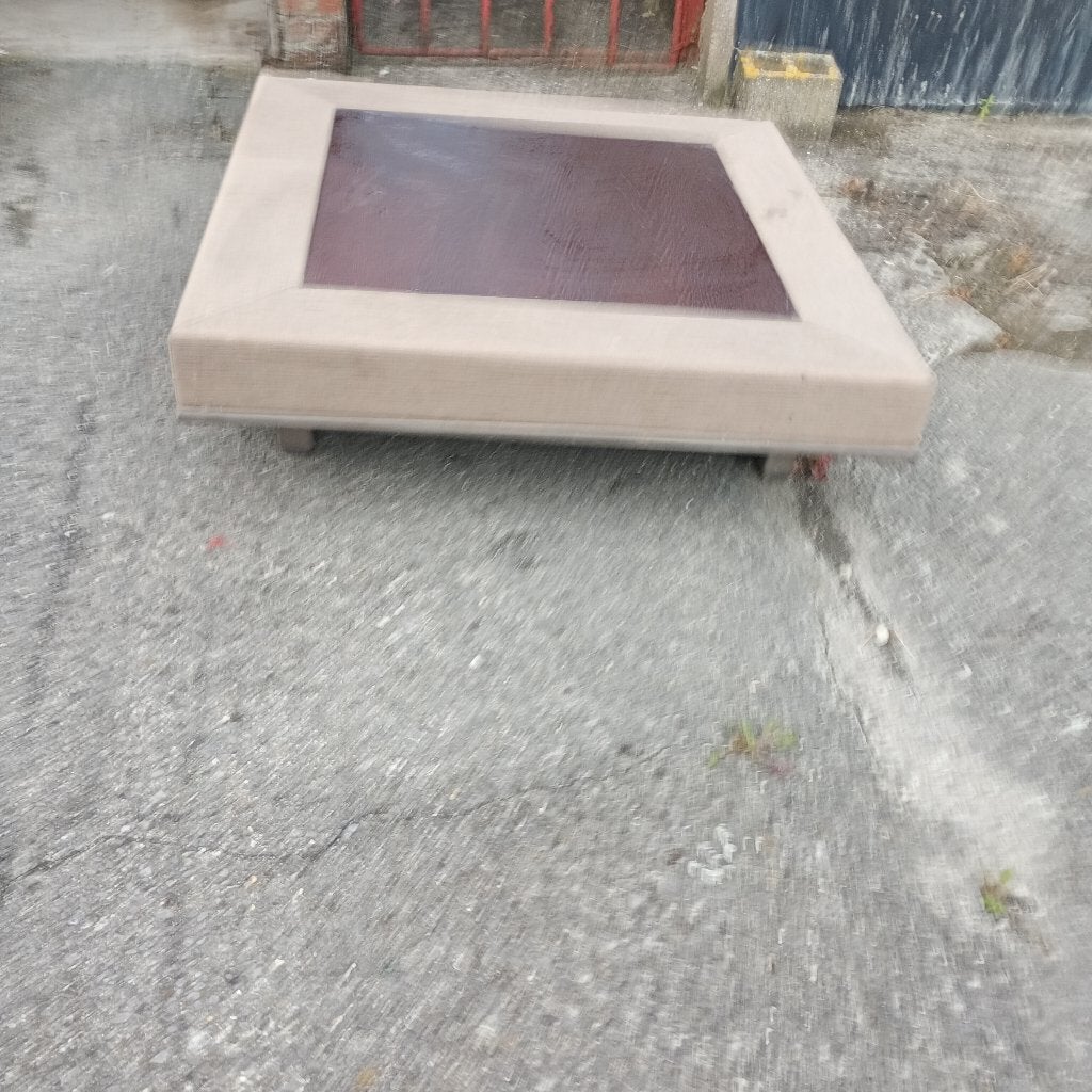 Salontafel, Huis en Inrichting, Ophalen, Gebruikt, 150 tot 200 cm, Vierkant