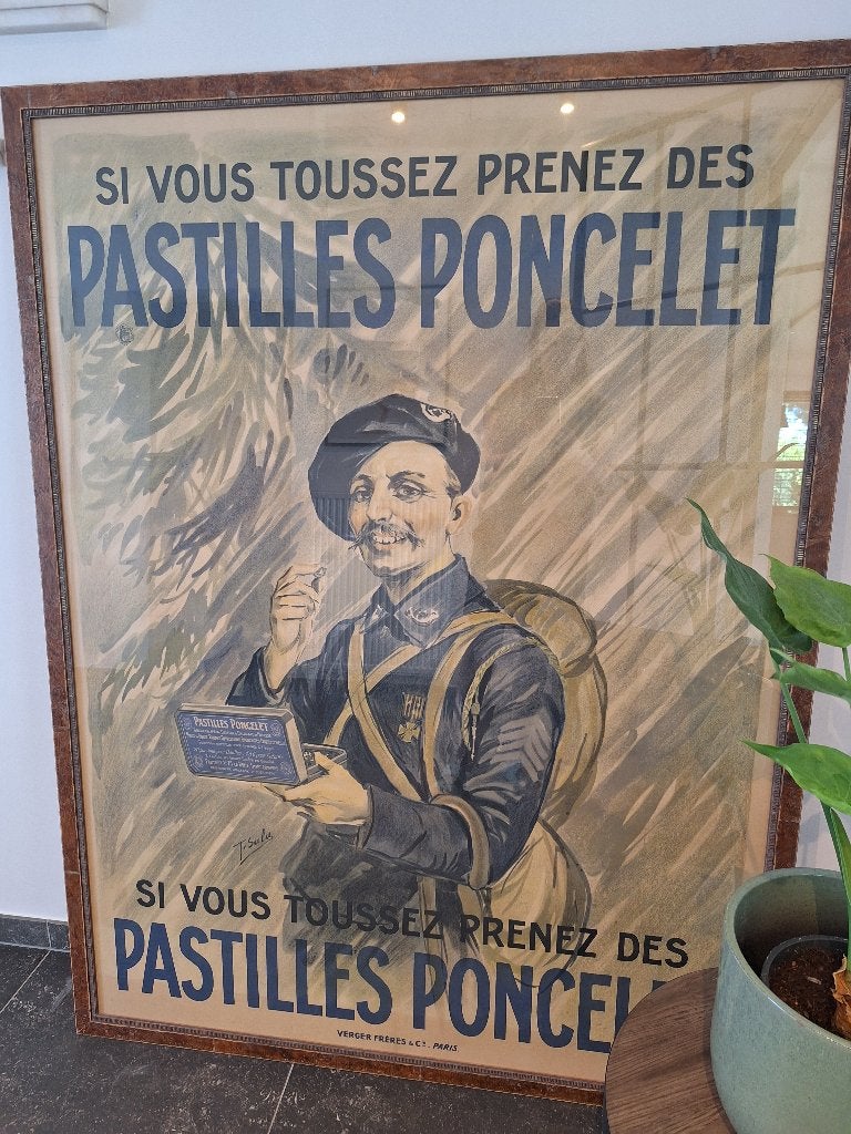 Kader antiek met prent, Enlèvement