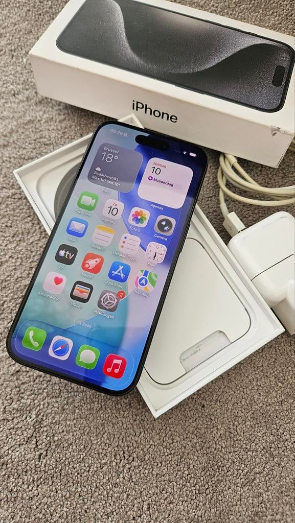 Iphone 15 pro 128 GB, Telecommunicatie, Mobiele telefoons | Apple iPhone, Ophalen, 128 GB, IPhone 15