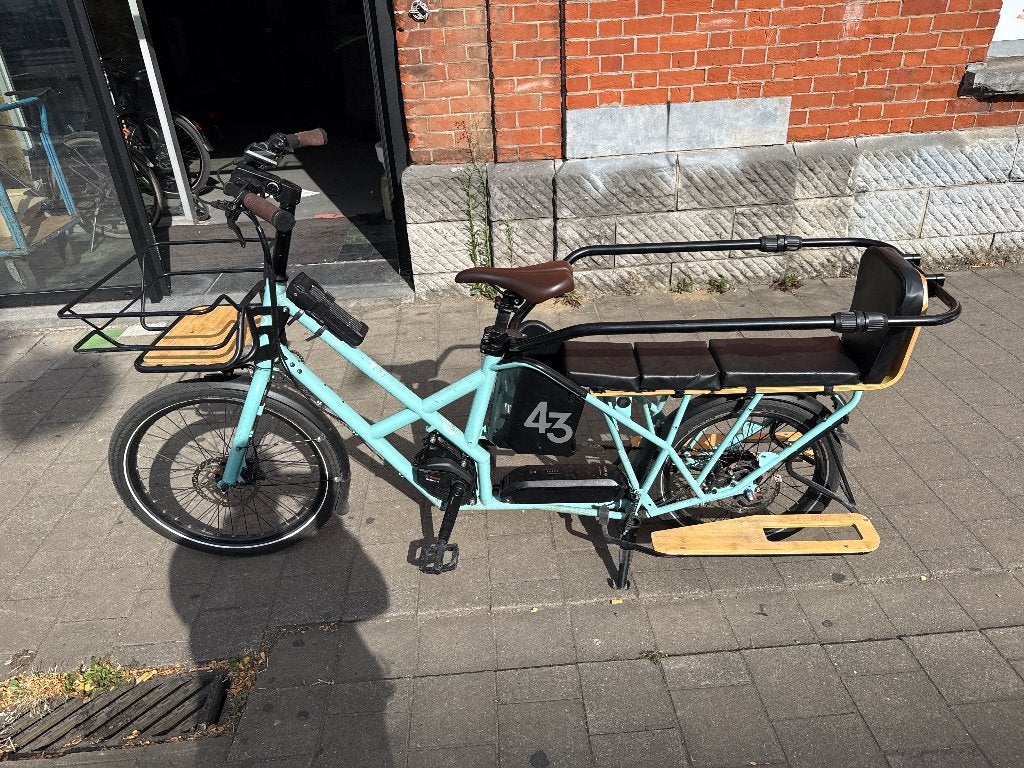 Vélo cargo électrique longtail Bike43 Alpster, Vélos & Vélomoteurs, Enlèvement ou Envoi, Neuf, 3 enfants, Électrique