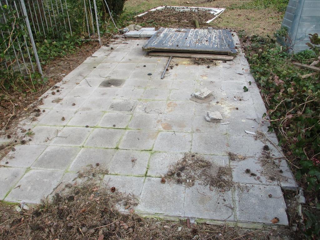 Dals 128 stuks, Tuin en Terras, Ophalen, Gebruikt, Minder dan 5 m², Beton