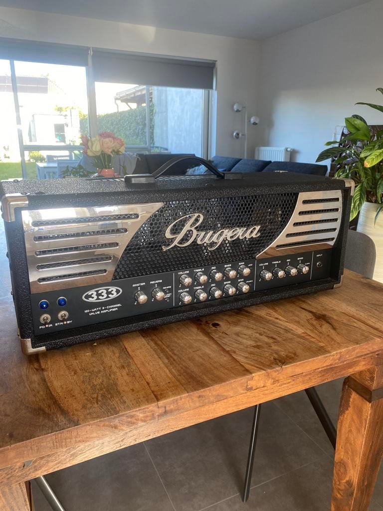 Bugera 333 lampenversterker, Ophalen, Zo goed als nieuw, Gitaar, 100 watt of meer