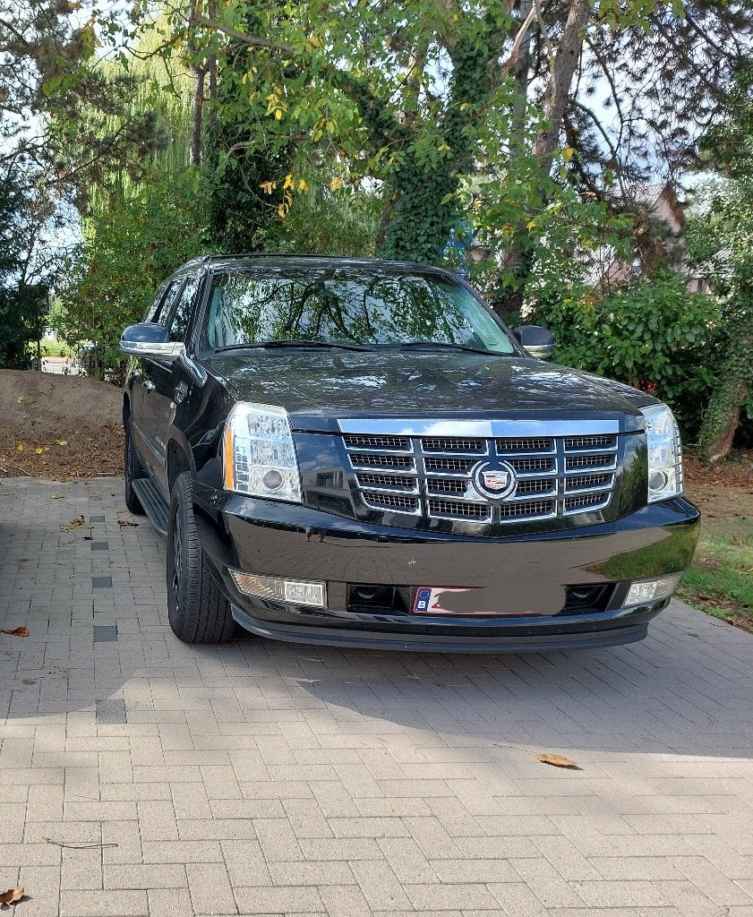 Cadillac escalade lichte vracht, Auto's, Automaat, Escalade, Zwart, Leder