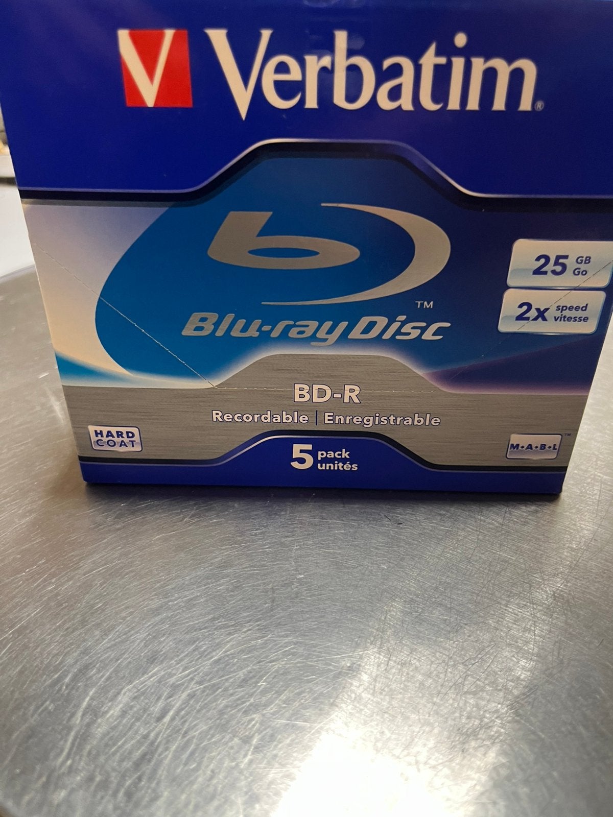 Lege blu-ray’s 25Gb 5 pack 16 doosjes, Ophalen of Verzenden, Nieuw