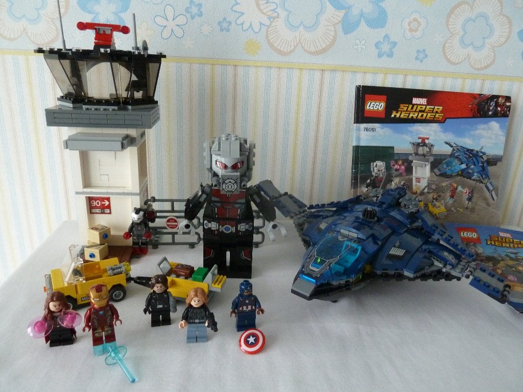 Lego Marvel  76051 Super Hero Airport Battle, Marvel, Lego, Ophalen of Verzenden, Zo goed als nieuw