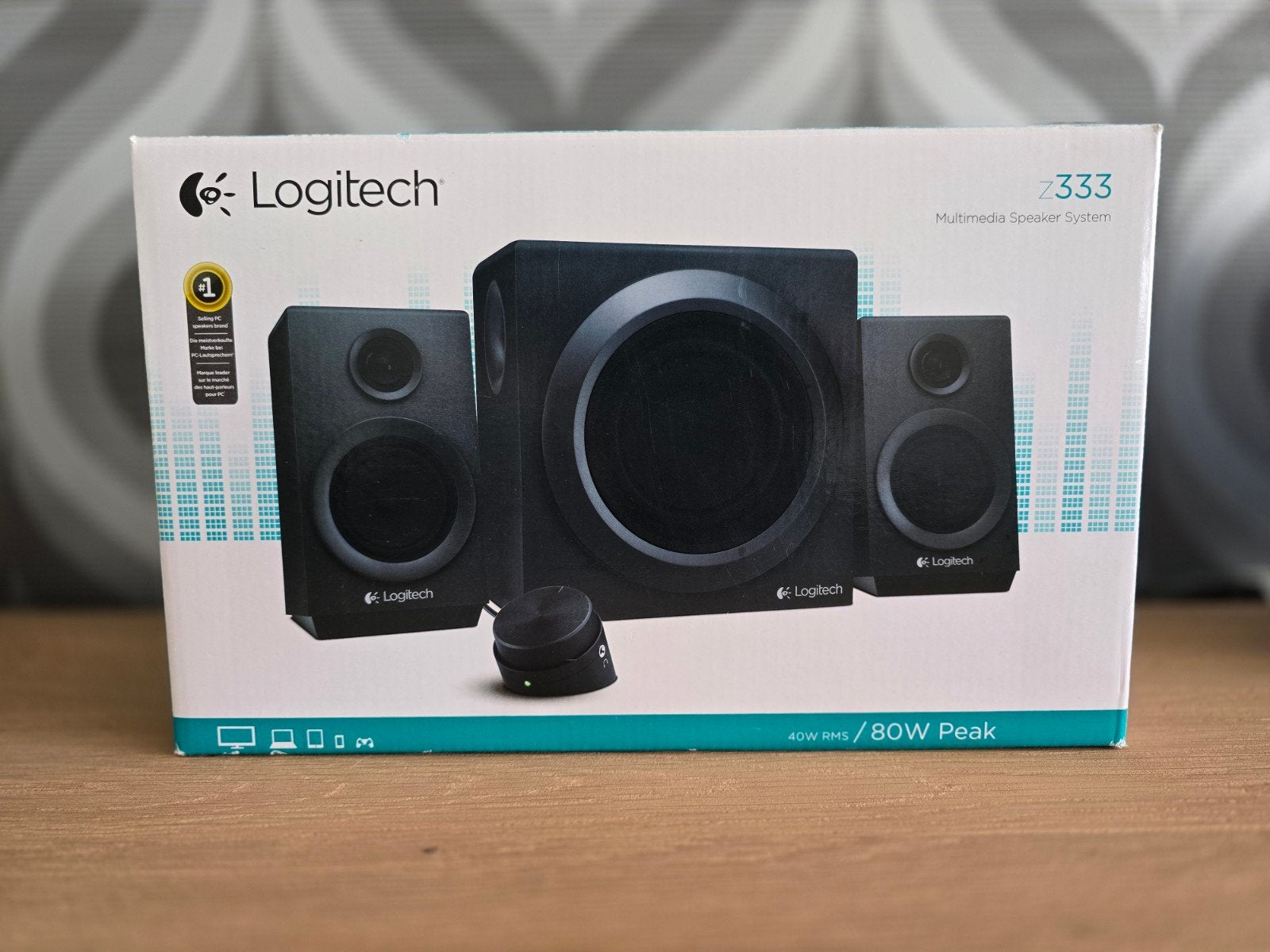 Logitech Z333 Multimedia Speaker 2.1 – In Originele Doos, Computers en Software, Pc speakers, Ophalen of Verzenden