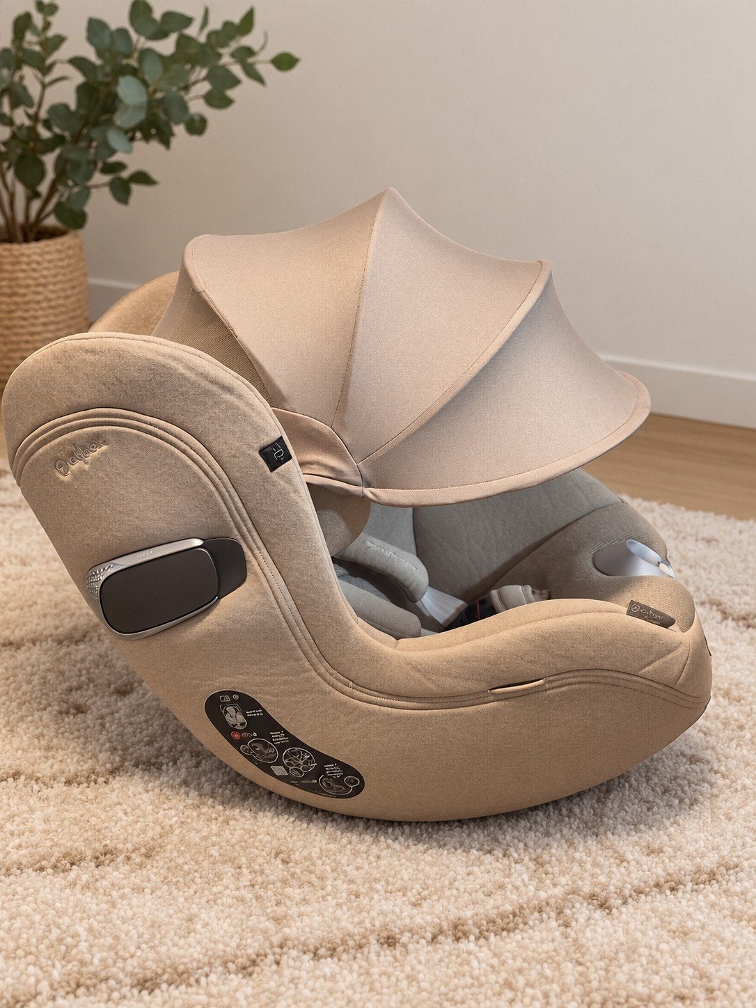 siège auto cybex sirona T plus beige ., Ophalen, Isofix
