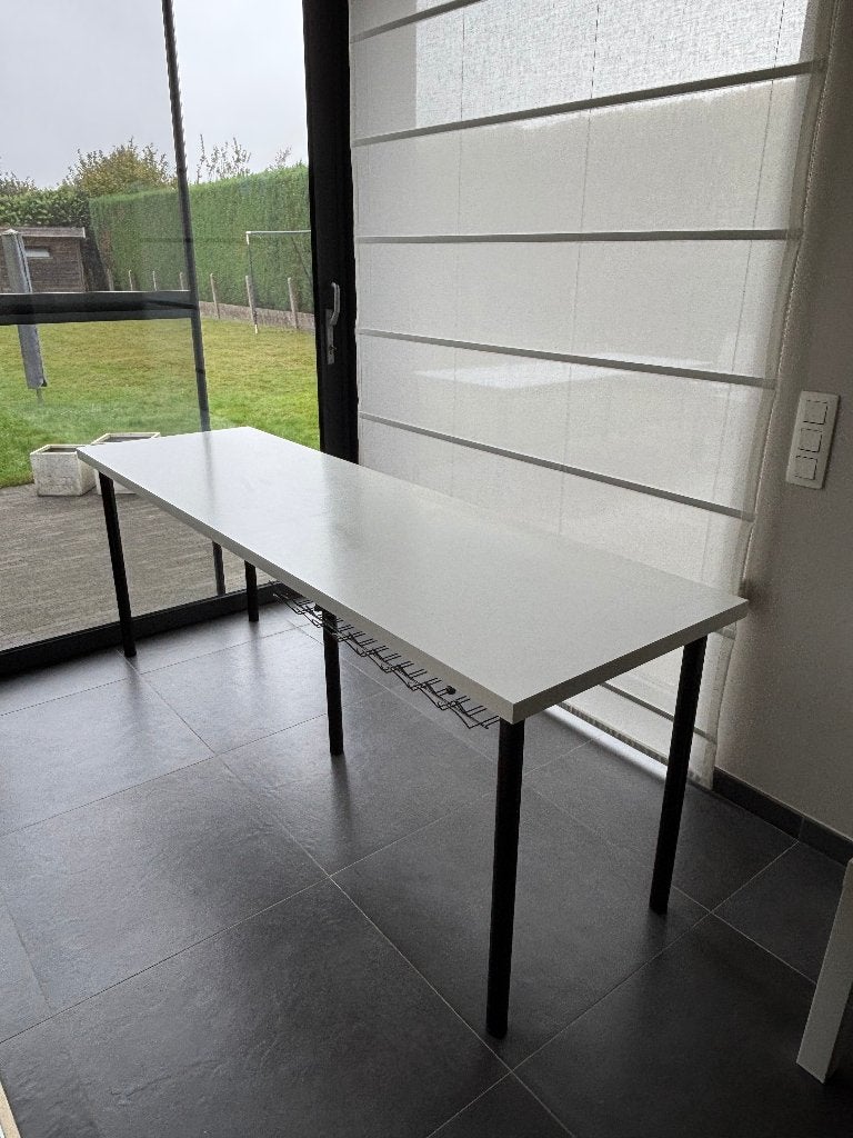table de bureau, 60 cm, Démontable, 200 cm, Enlèvement