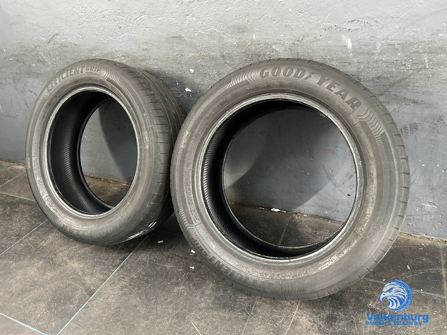 5-6mm! Zomerbanden 215/55R17 Goodyear EfficientGrip, -, -, 17 inch, Ophalen of Verzenden