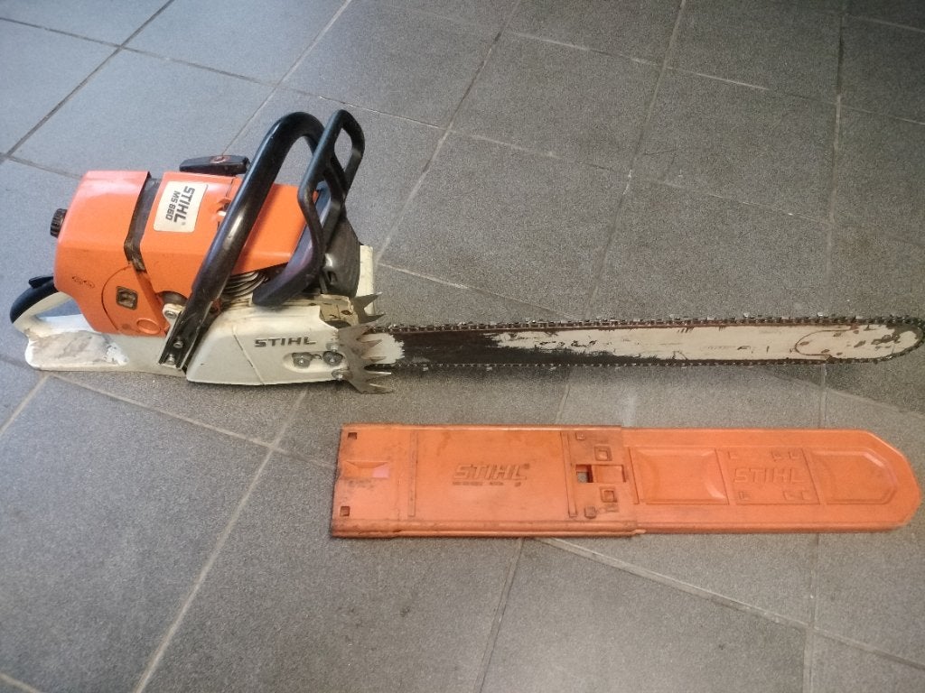 Stihl MS660 kettingzaag, Ophalen, Gebruikt, Kettingzaag, Stihl
