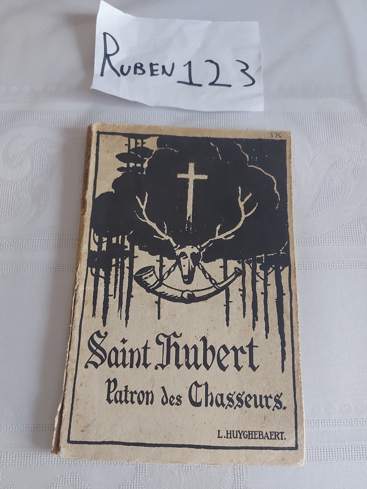Sint-Hubertus patroonheilige van de jagers, Ophalen of Verzenden
