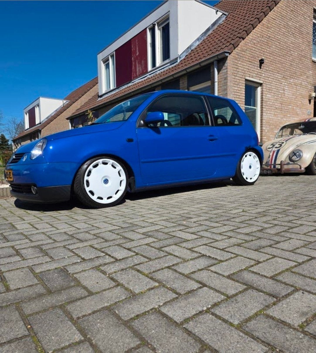 Volkswagen Lupo 1.4 2003, Auto's, Blauw, Bedrijf, Radio, Stadsauto