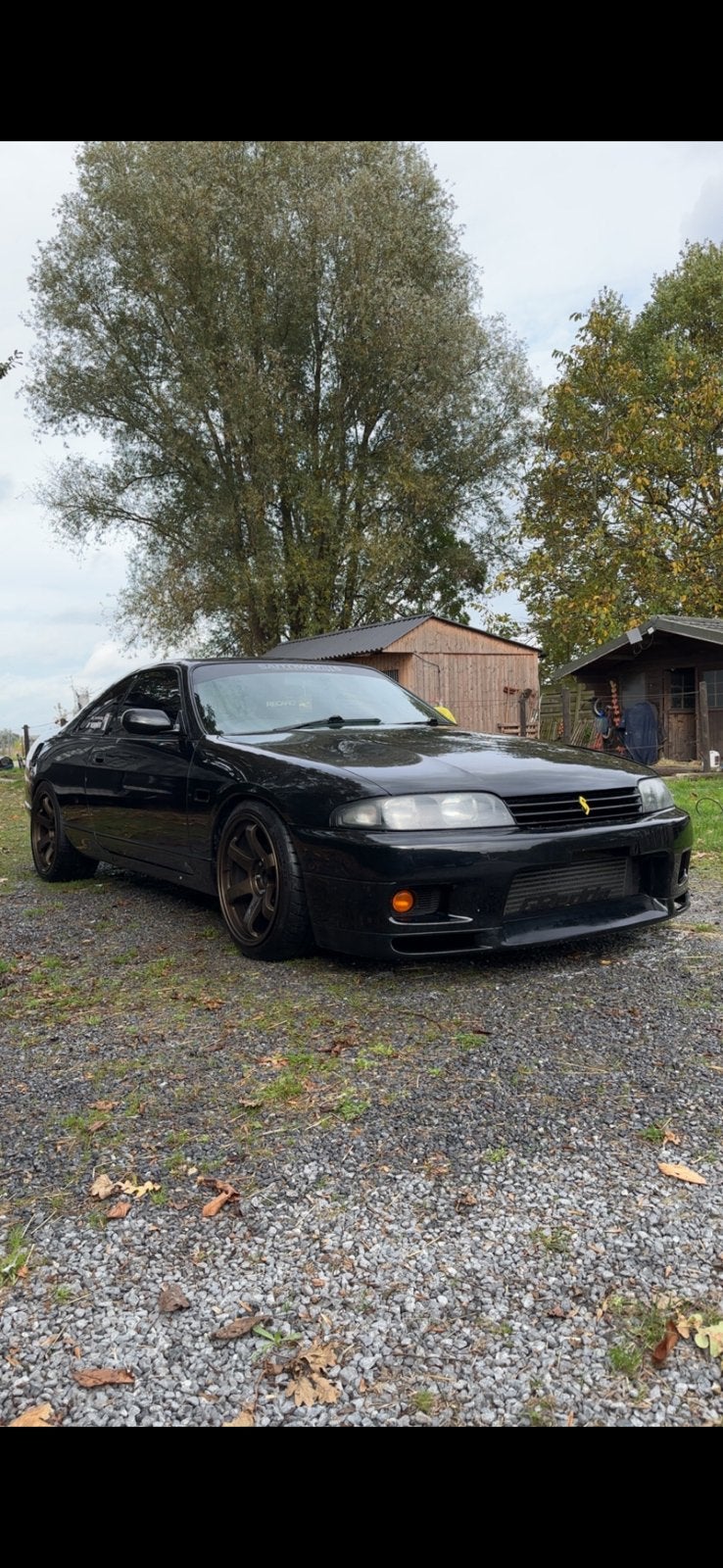 Nissan skyline r33, Zwart, Particulier, Apple Carplay, Te koop