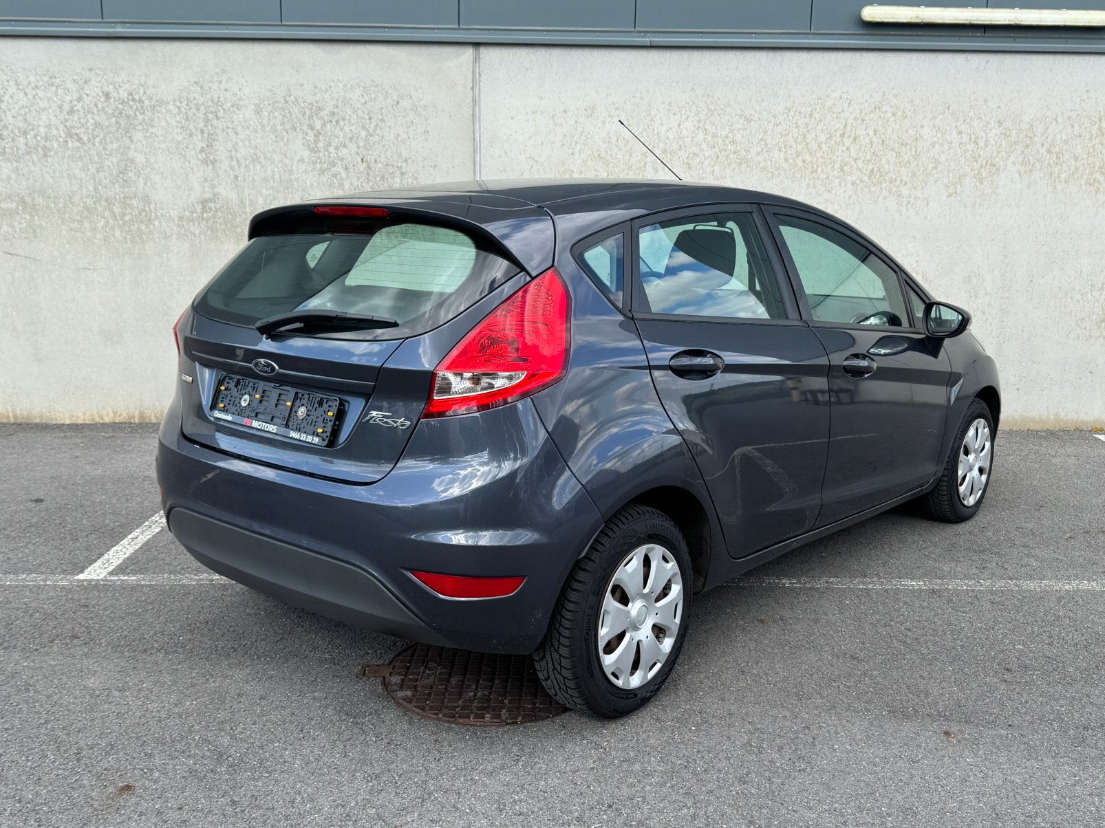 Ford fiesta - 2009 - 165.000 km - diesel 1.4- KEURING+CARPAS, Auto's, Dealer onderhouden, 50 kW, Blauw, Bedrijf