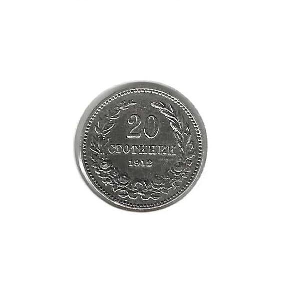 Bulgarije, 20 Stotinki 1912., Ophalen of Verzenden, Bulgarije, Losse munt