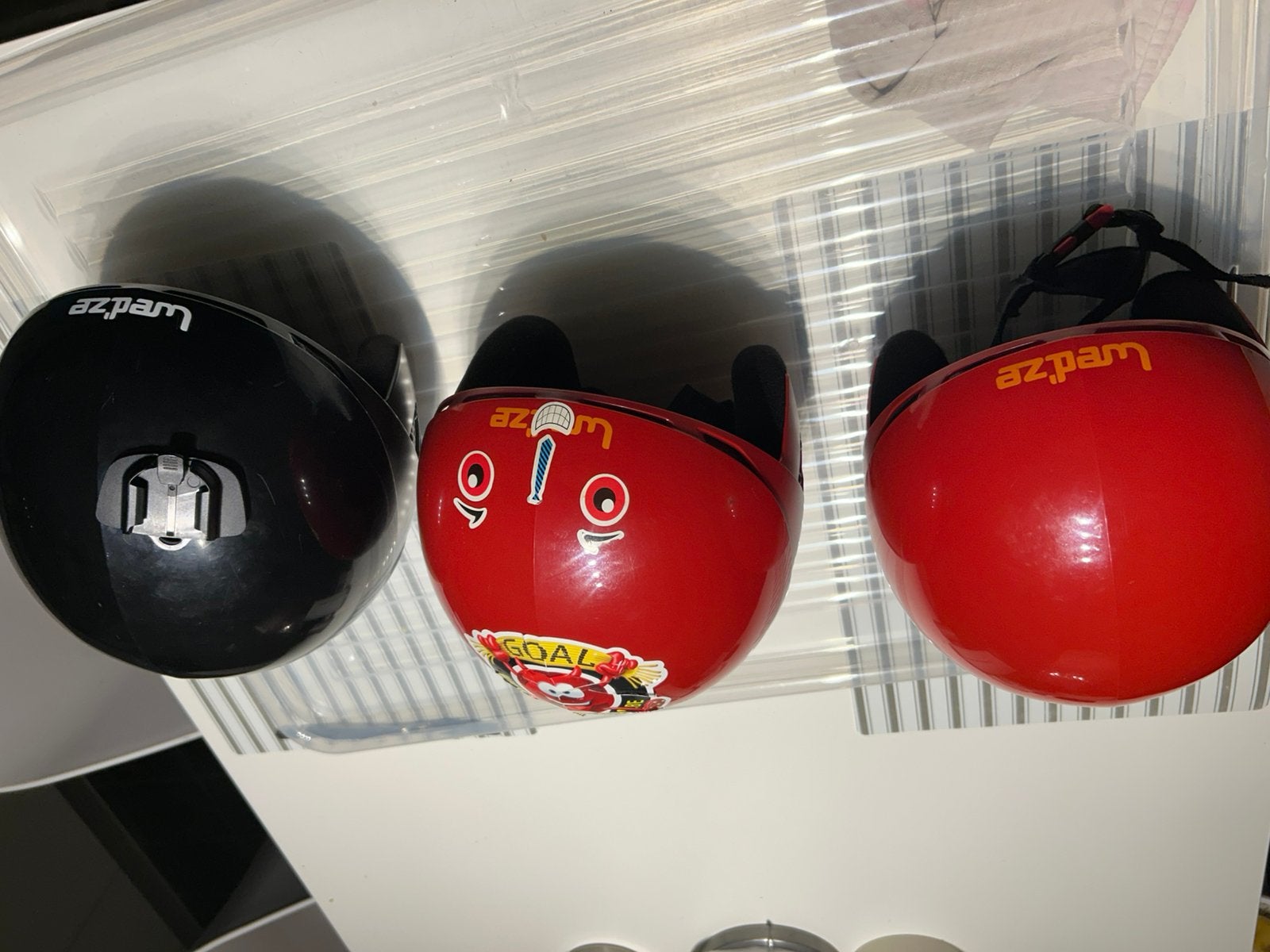 Skihelm gratis, Vakantie