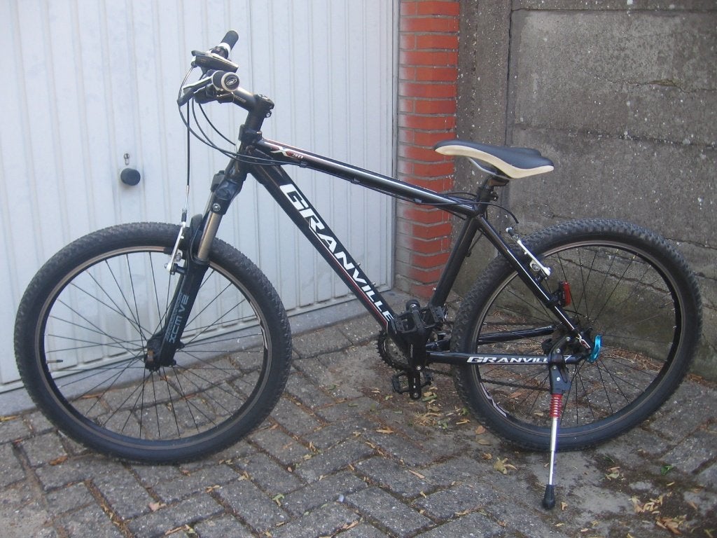 Grandville mountainbike 24 versnellinge frame 44 nieuwstaat, Fietsen en Brommers, Velgrem, Zo goed als nieuw, Ophalen, Overige merken