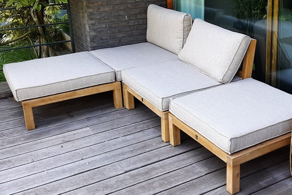 Tuinkussens voor (vierkante) lounge, Ophalen, Zo goed als nieuw