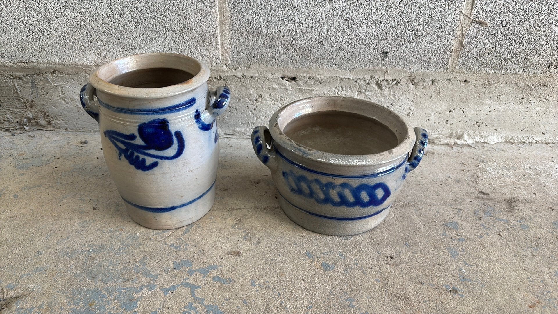 Pots en terre cuite, Enlèvement
