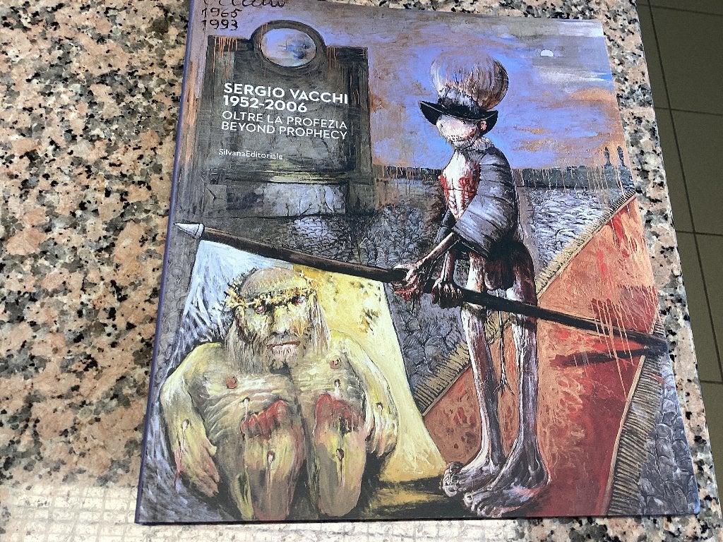 SErgio VACCHI 1952-2006.  Oltre la progestageen beyond, Ophalen of Verzenden, Zo goed als nieuw, Schilder- en Tekenkunst