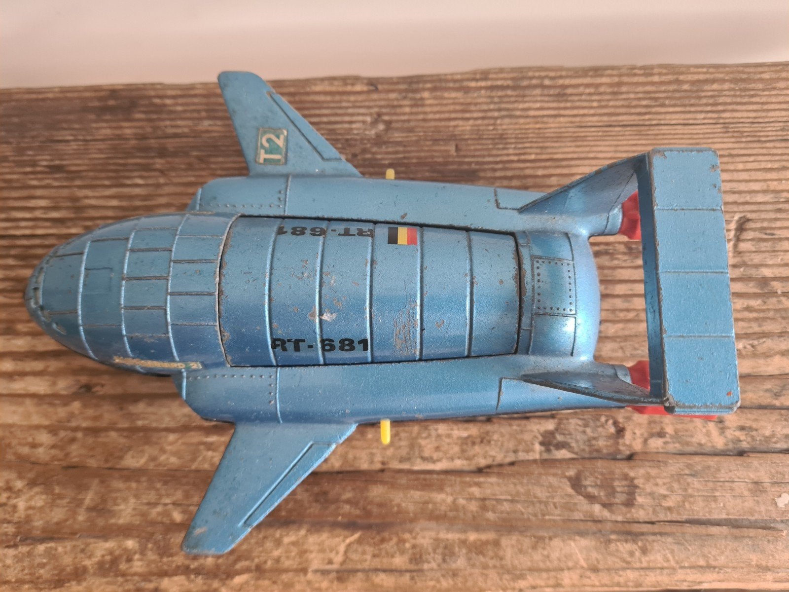 Dinky toys thunderbird 2, Ophalen of Verzenden, Dinky Toys