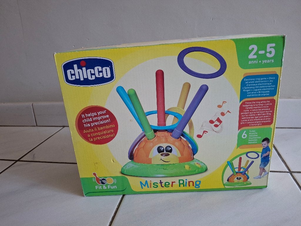 Chicco mister ring spelletje, Ophalen, Gebruikt, Met geluid