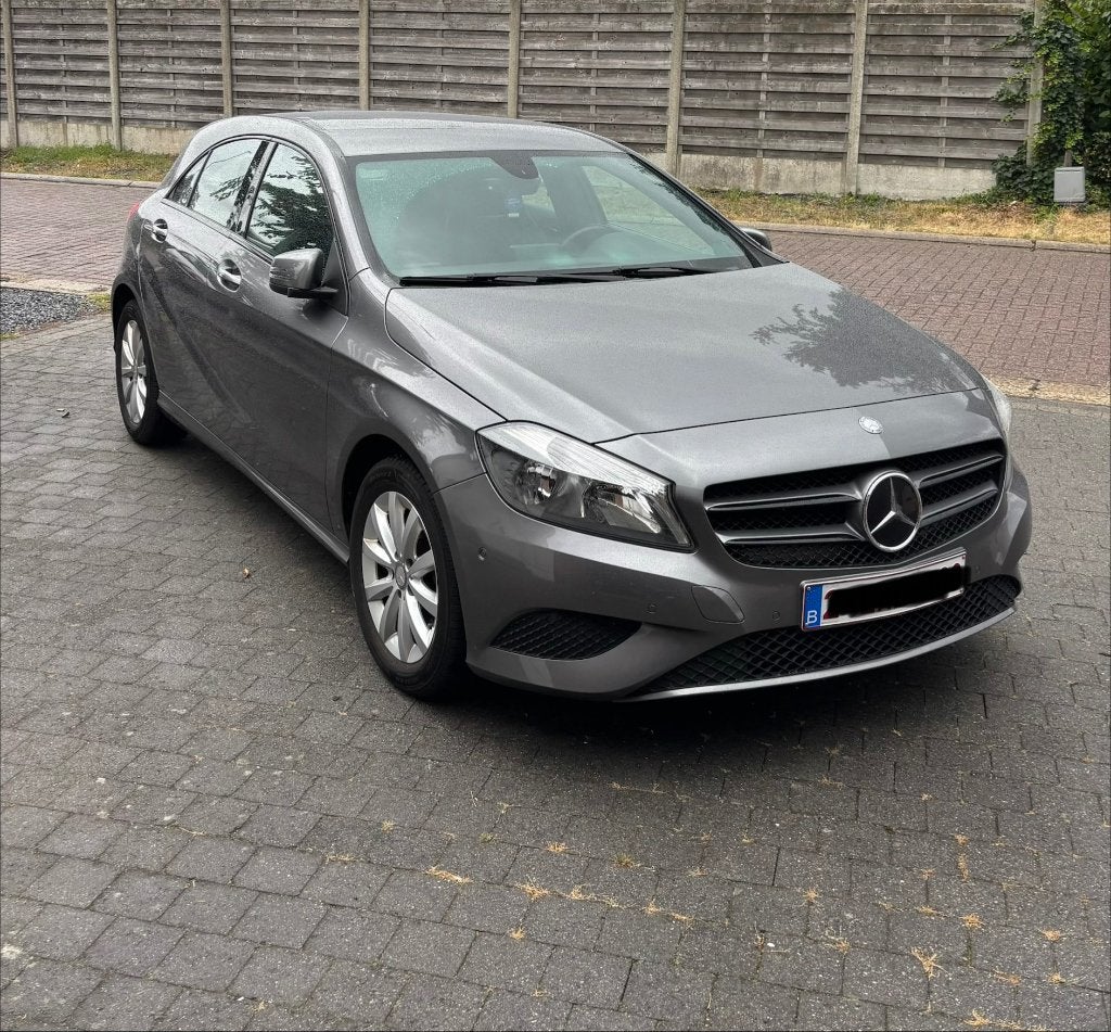 Auto, Auto's, Mercedes-Benz, Zwart, Leder en Stof, 1595 cc, 5 deurs