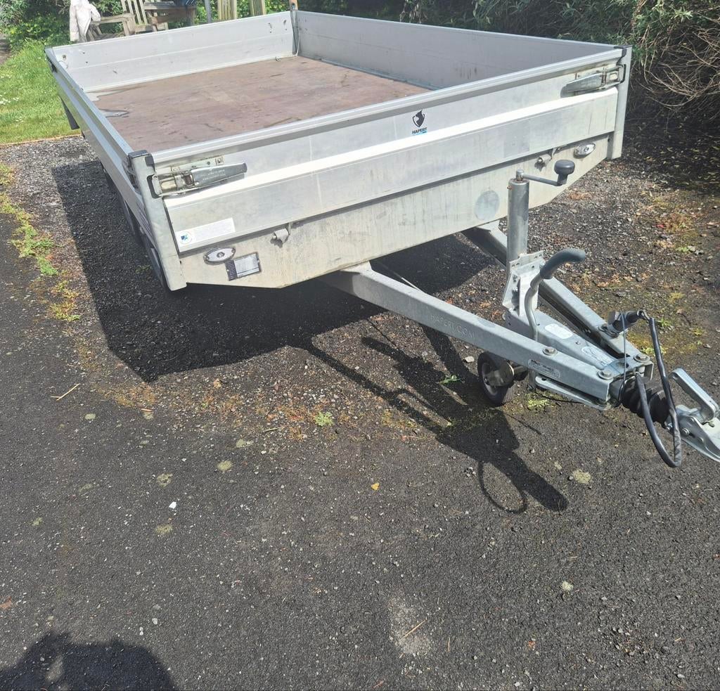 Remorque freinée Nice Hapert 2000kg, Enlèvement