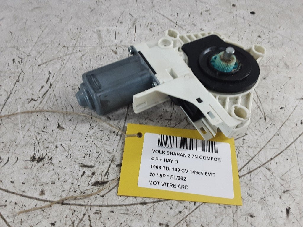 MOTOR RAAMMECHANIEK RECHTS ACHTER Sharan (7N) (8K0959802B), Auto-onderdelen, Gebruikt, Volkswagen, Volkswagen AG, Achter