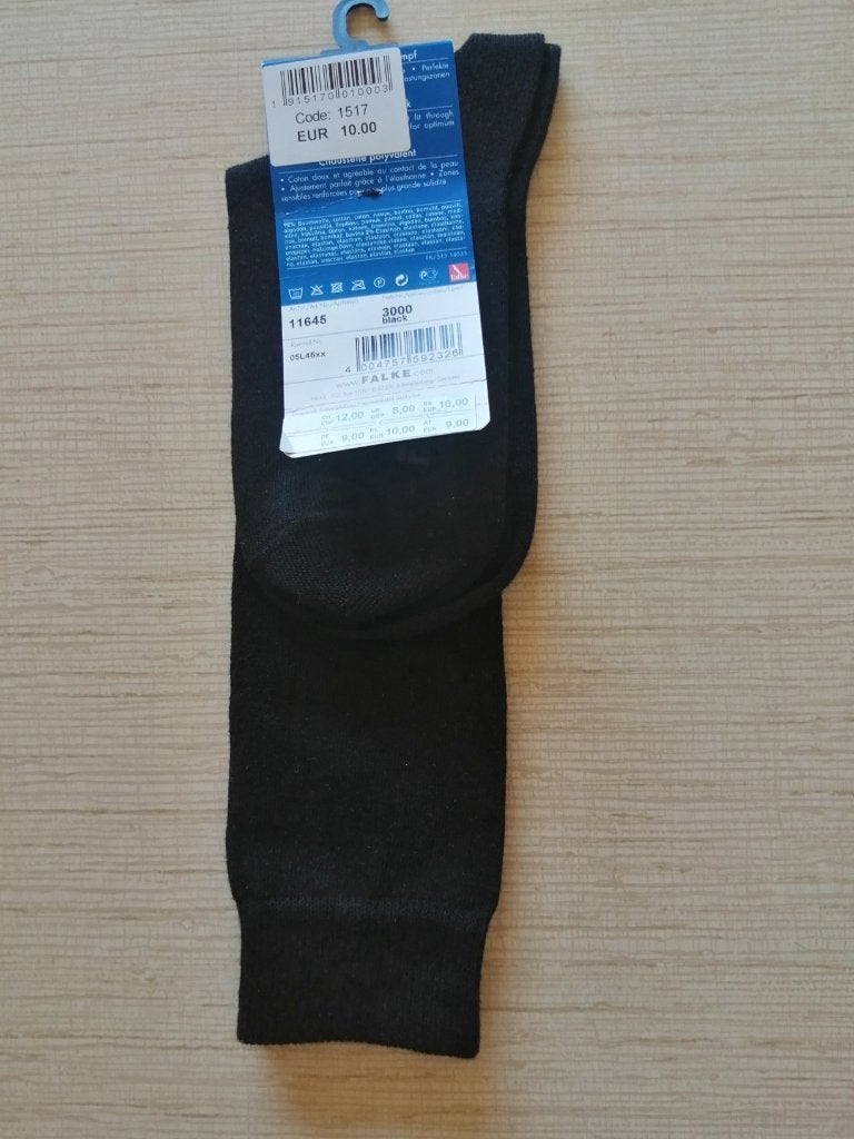 nieuwe zwarte sportkousen Falke  maat 31/34, Kinderen en Baby's, Kinderkleding | Schoenen en Sokken, Falke, Meisje, Nieuw, Ophalen of Verzenden