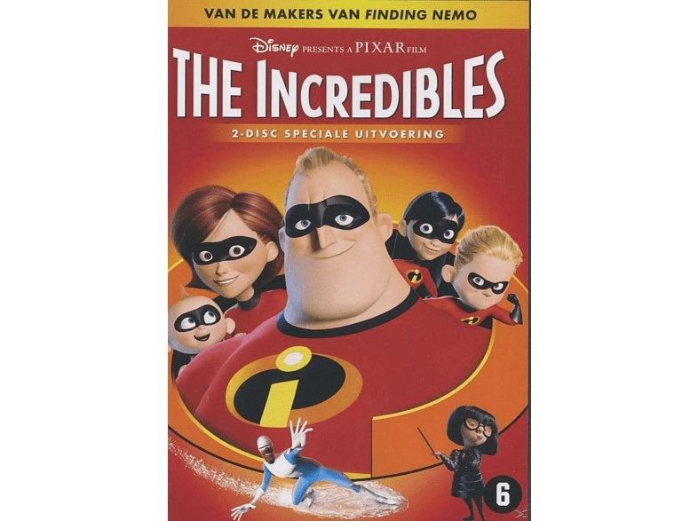Disney dvd - The Incredibles ( 2 disc - uitvoering ), Ophalen of Verzenden, Bonusmateriaal