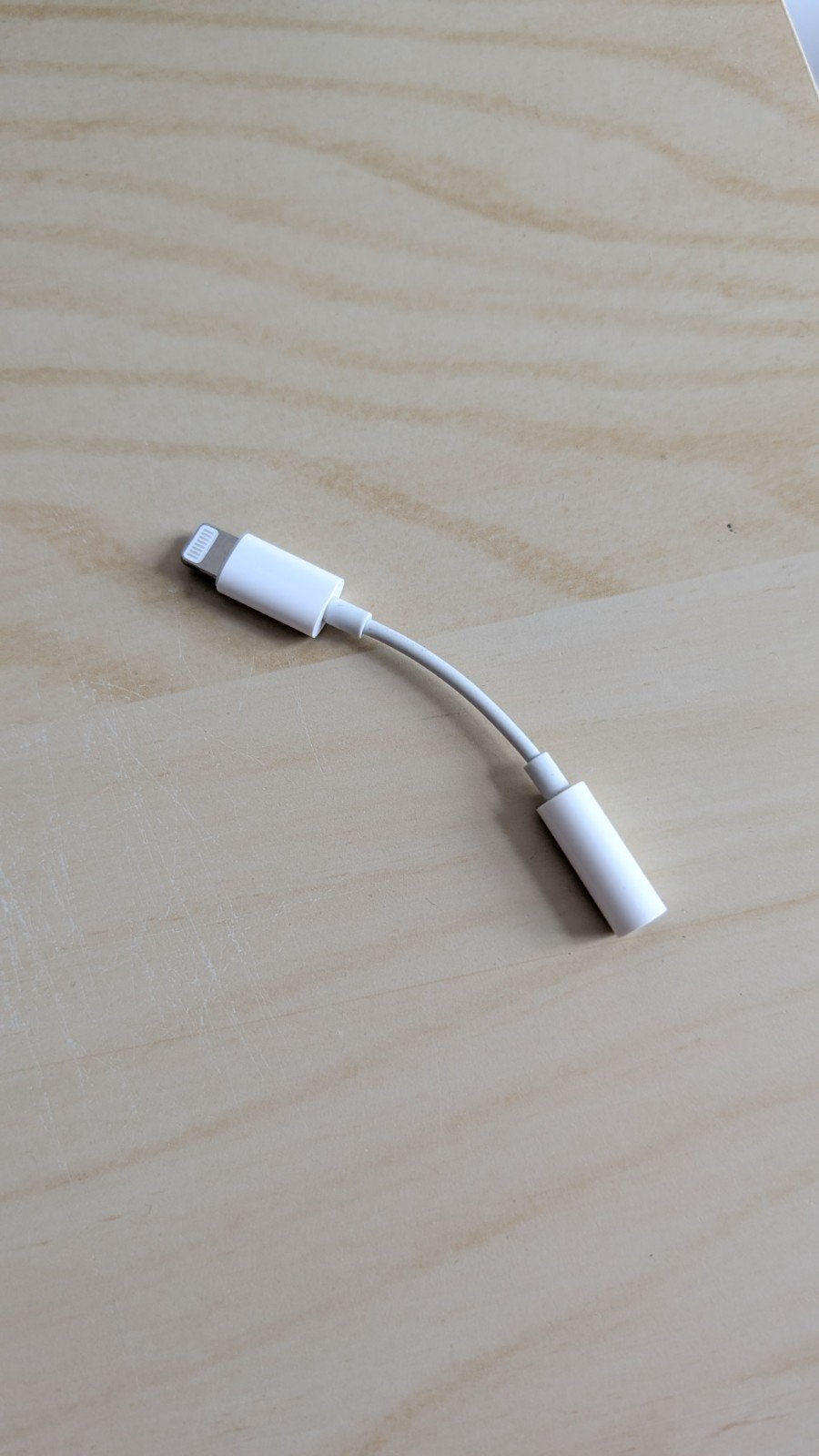 Apple Lightning-dongle 3,5 mm-aansluiting, Ophalen