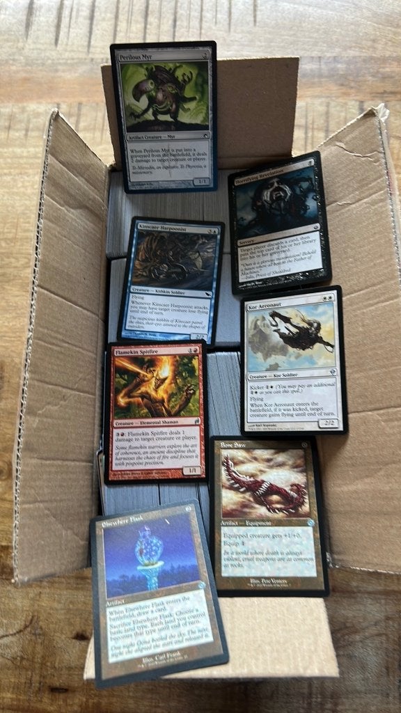 Magic The Gathering bulk, Hobby en Vrije tijd, Ophalen of Verzenden, Gebruikt, Meerdere kaarten