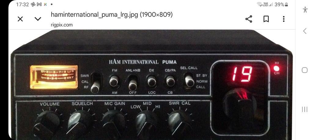 HAM PUMA, Enlèvement ou Envoi