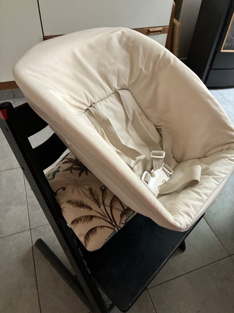 Stokke Tripp Trapp newborn zitje (oud model), Kinderen en Baby's, Ophalen, Gebruikt