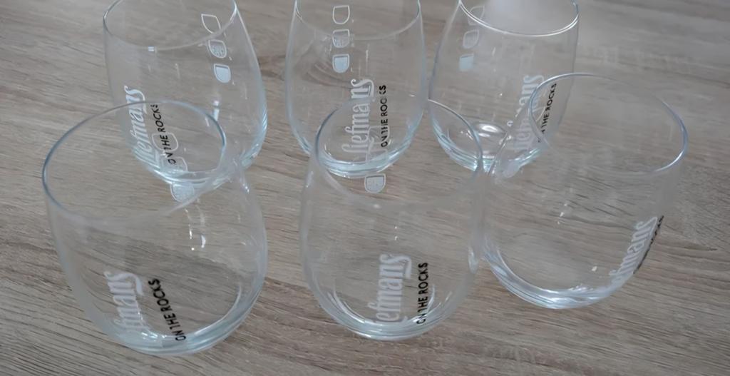 6 glazen Liefmans, Verzamelen, Glas en Drinkglazen