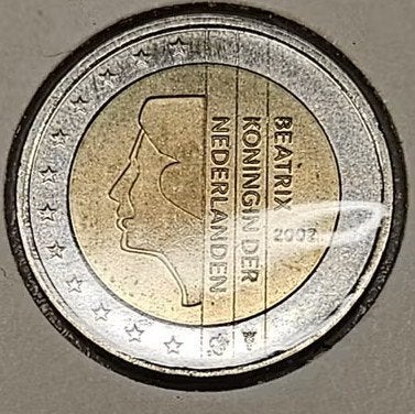 Nederland : 2 Euro 2002 KM#241 Ref 16872, Postzegels en Munten, Ophalen of Verzenden, Overige landen, 2 euro, Losse munt