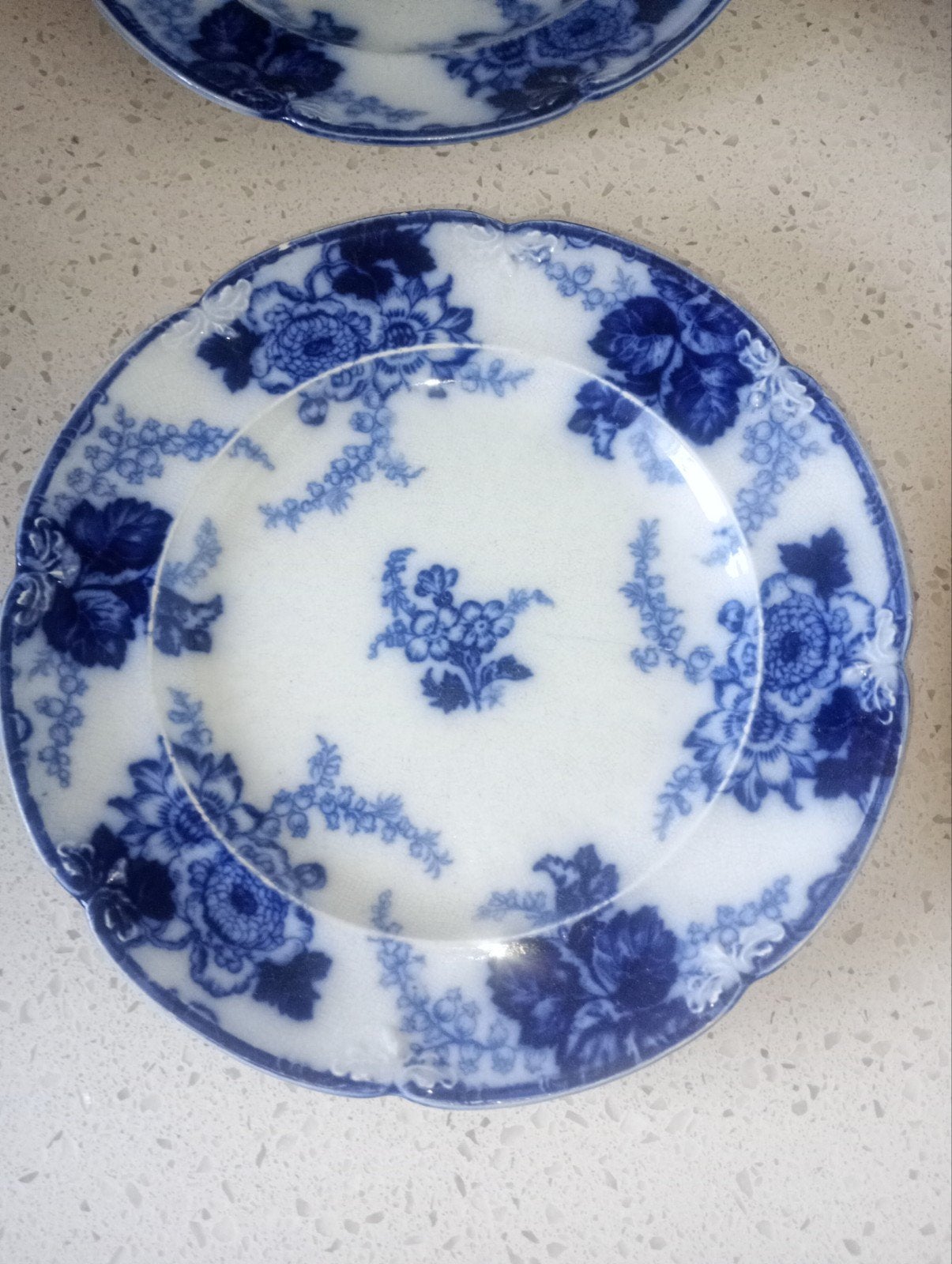 antieke borden, Ophalen