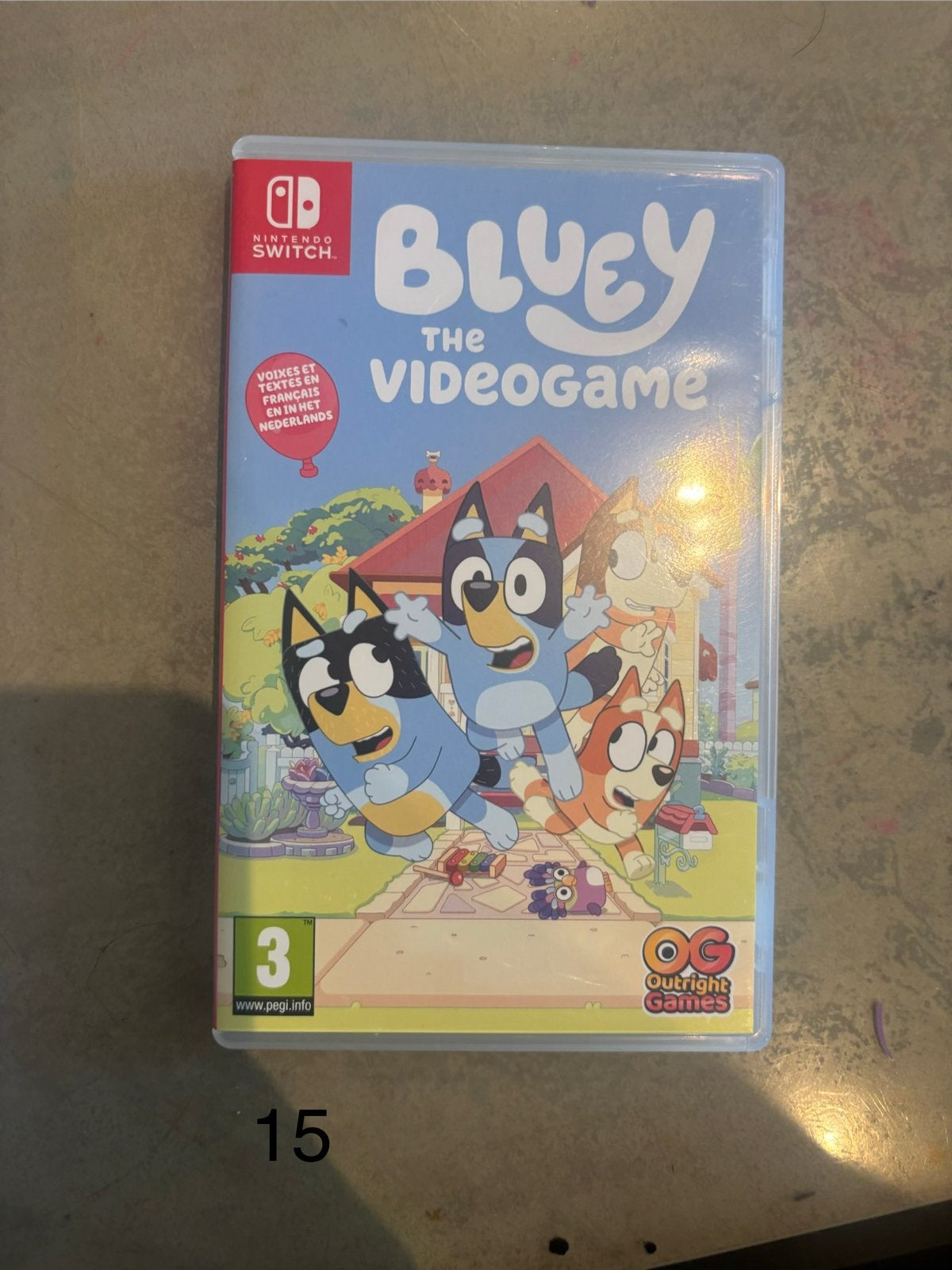 Nitendo bluey the videogame, Ophalen, Zo goed als nieuw, Vanaf 3 jaar