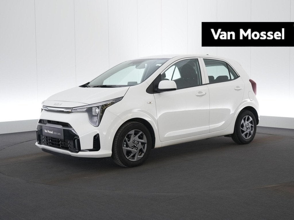 Kia Picanto 1.0 MPI 63 Pulse AMT, Auto's, Kia, Stof, Gebruikt, Zwart, 46 kW
