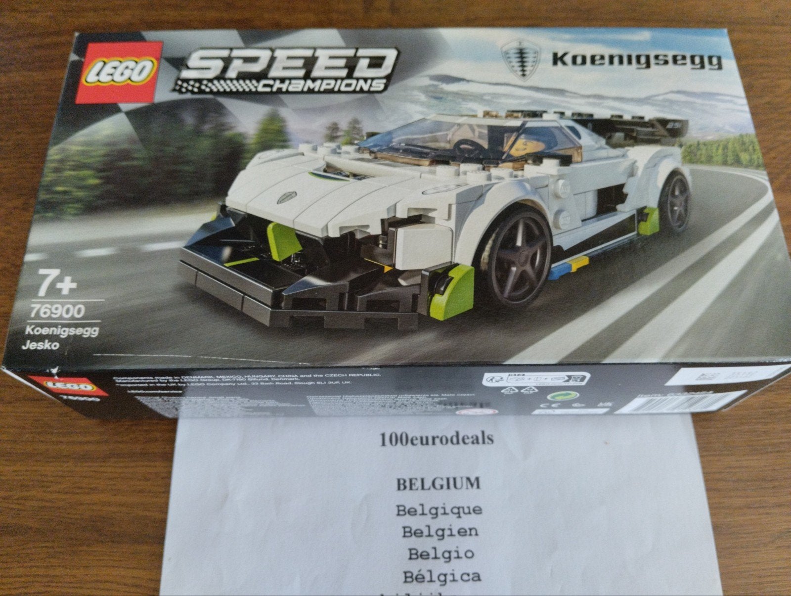 lego Speed Champions Koenigsegg Jesko - 76900 -, Verzenden, Lego, Nieuw, Complete set