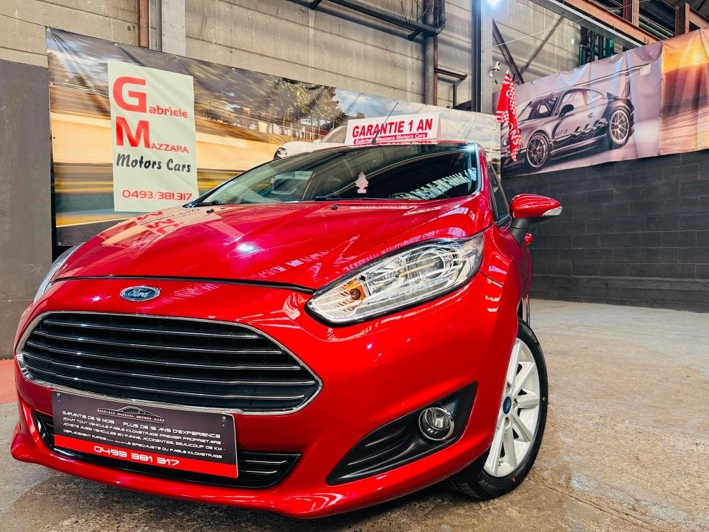 Ford Fiesta 1.0i Titanium Airco PDC, Auto's, Ford, Bedrijf, Te koop, Fiësta, ABS, Airbags, Airconditioning, Alarm, Automatische klimaatregeling