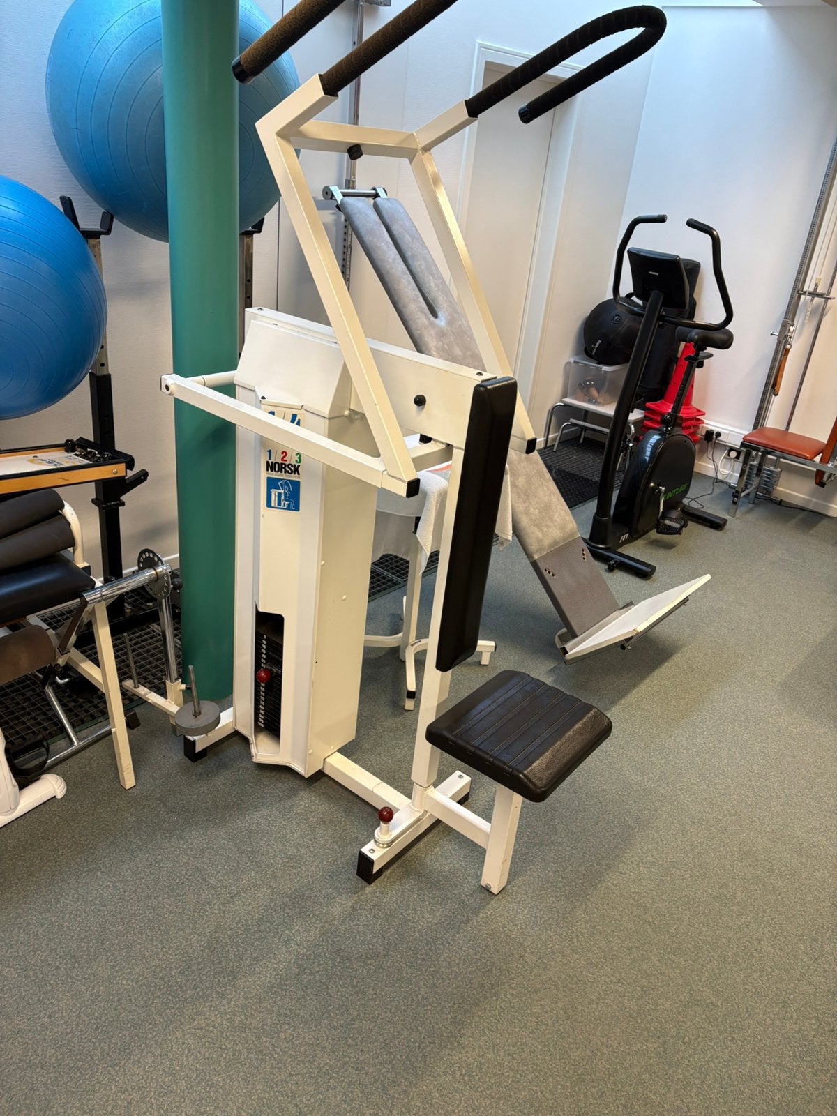 Fitnesstoestel pull down, Sport en Fitness, Ophalen, Gebruikt