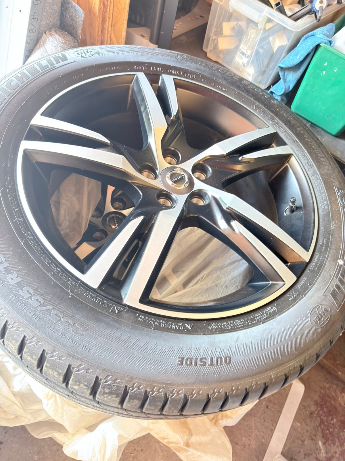 Nieuwe orginele volvo velgen, Autos : Pièces & Accessoires, Pneus & Jantes, Pneu(s), Enlèvement