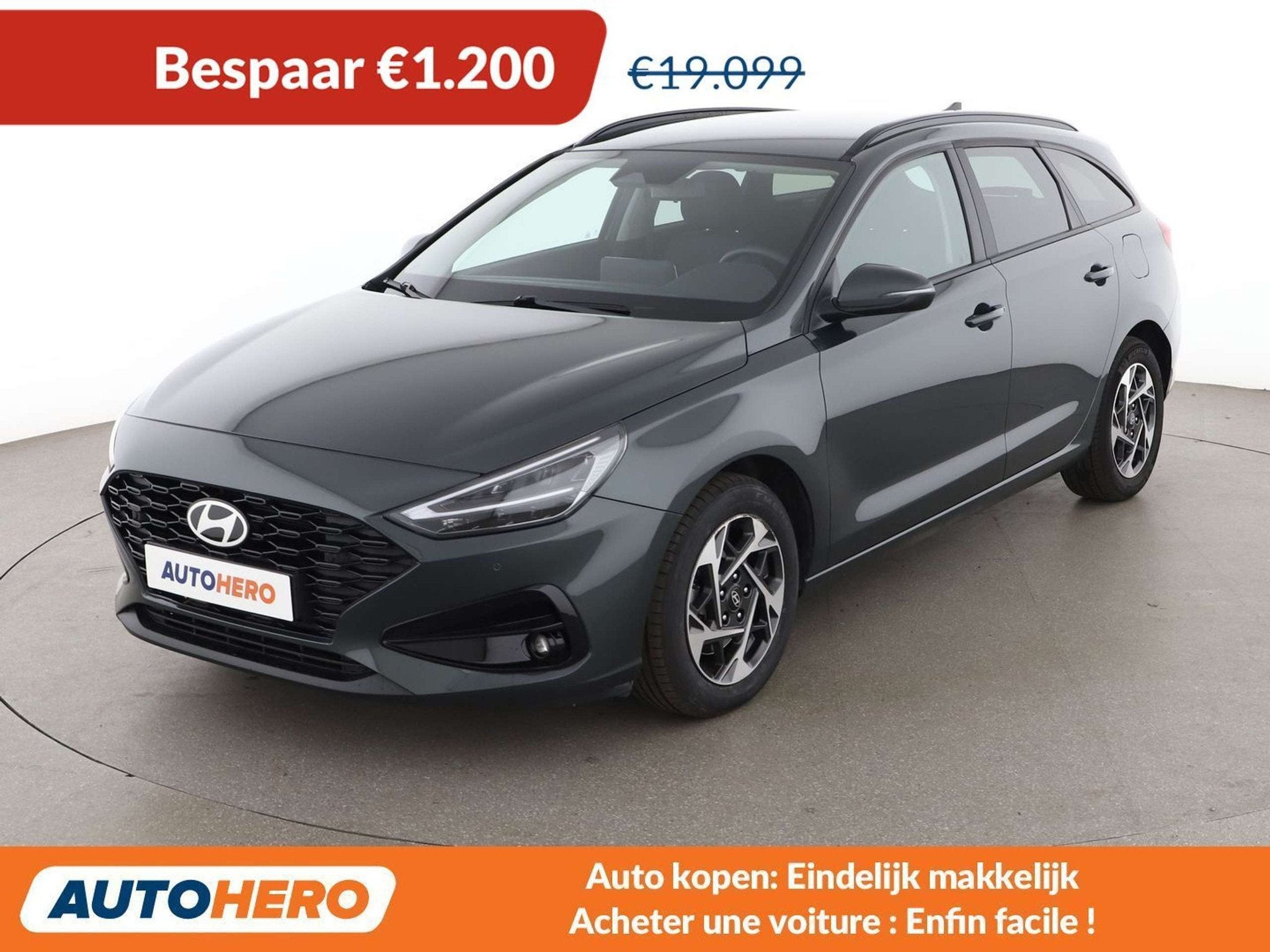 Hyundai i30 1.0 T-GDI Advantage (bj 2025), Auto's, Voorwielaandrijving, Stof, Gebruikt, Overige brandstoffen