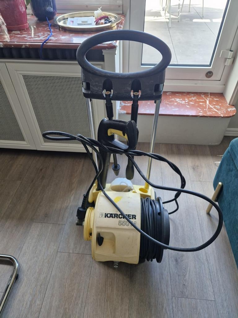 Karcher 550M, Ophalen