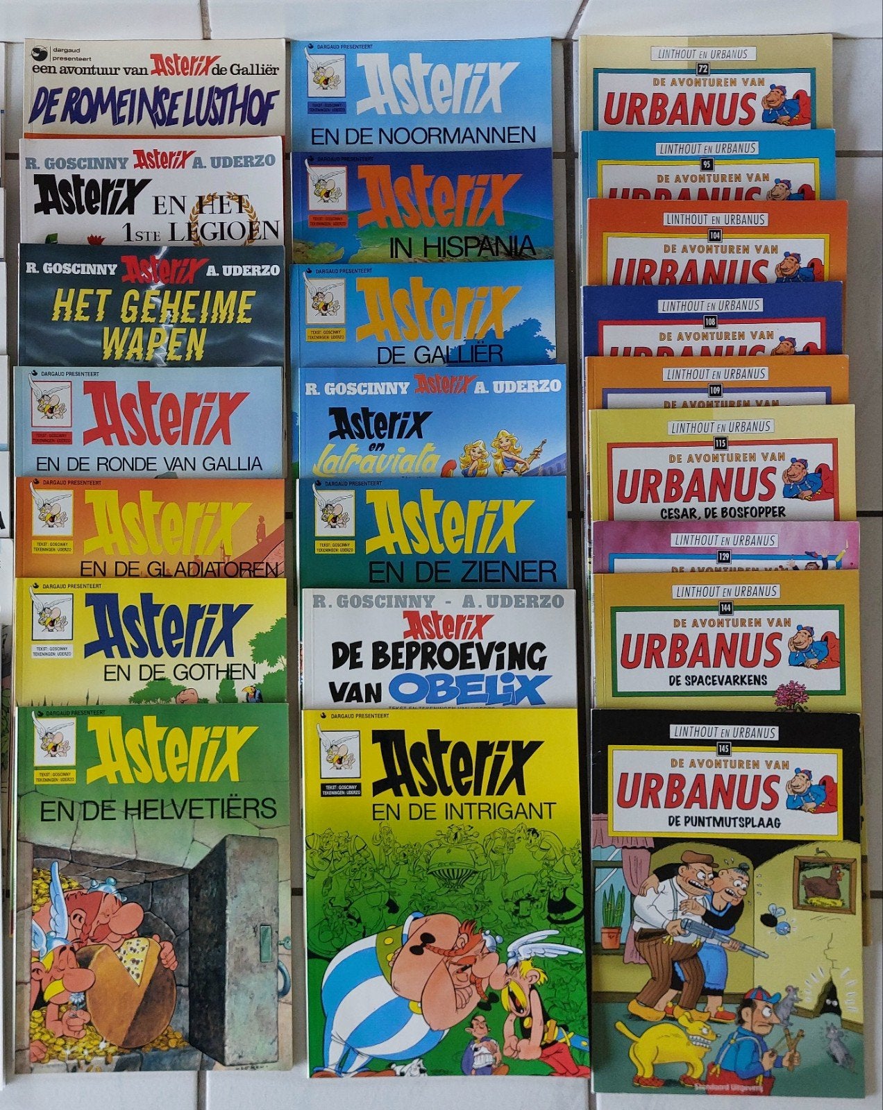 Strips Asterix Urbanus, Boeken, Ophalen of Verzenden