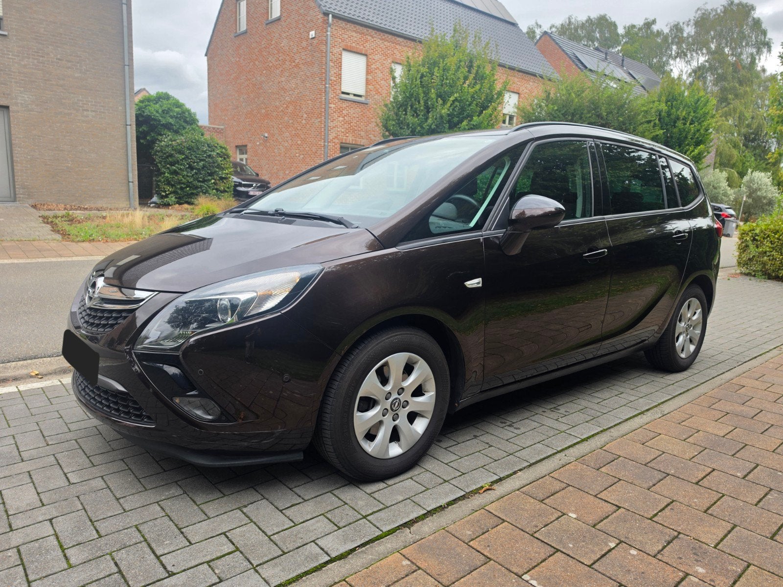 Opel Zafira Tourer 1.6cdti Euro 6 Goede Staat Gekeurd !, Auto's, Opel, 100 kW, Euro 6, Bruin, 1600 cc