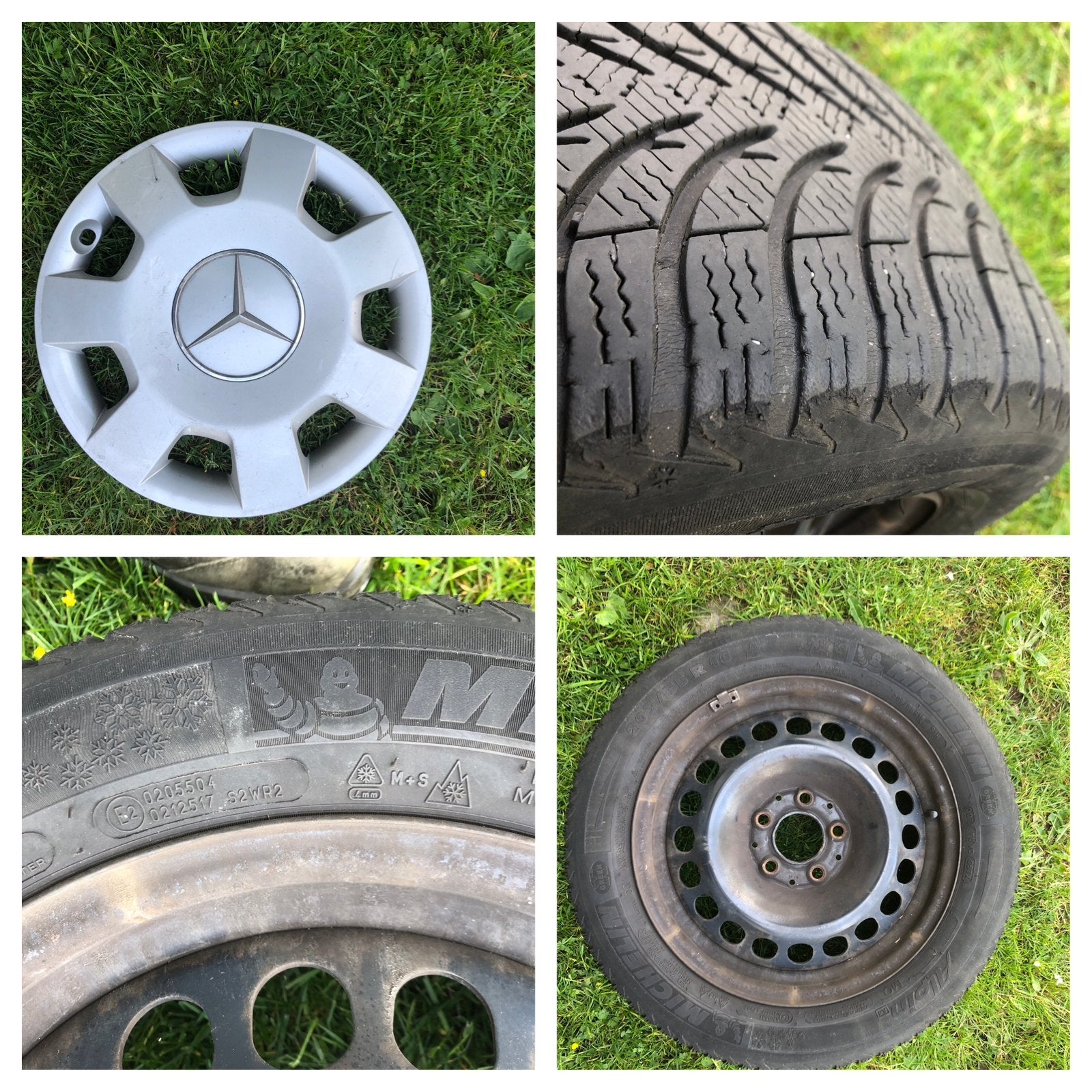 Pneus d'hiver Mercedes Michelin AlpinX 205x55 R16, Autos : Pièces & Accessoires, Pneus et Jantes, Pneus hiver, 16 pouces, Véhicule de tourisme
