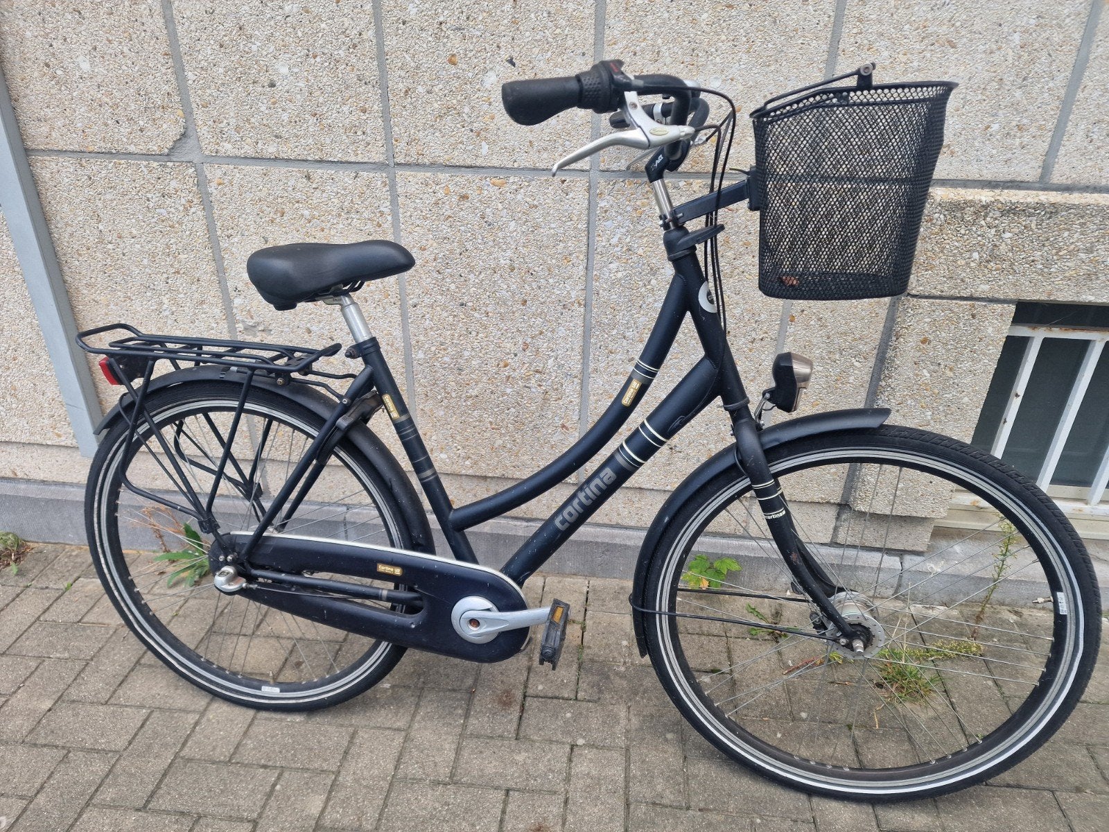 damesfiets cortina, Enlèvement